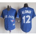 Blue Jays #12 Roberto Alomar Blue New Cool Base Stitched Jersey