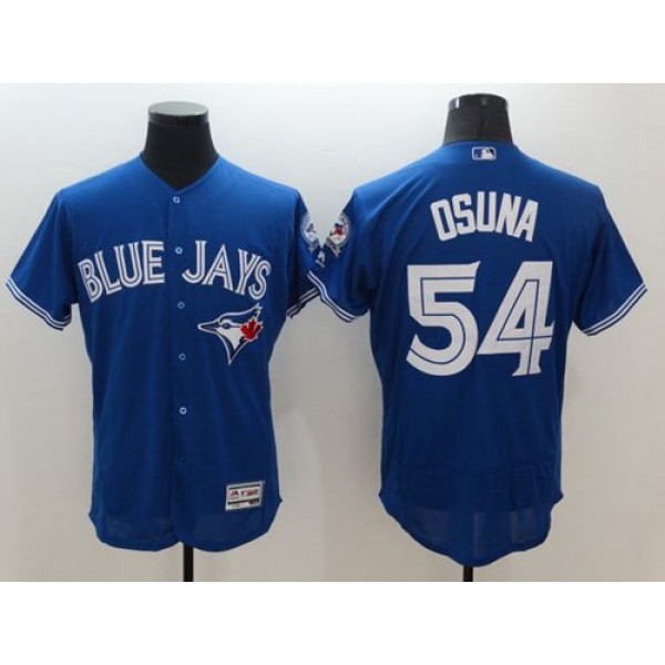 Blue Jays #54 Roberto Osuna Blue Flexbase Authentic Collection Stitched Jersey