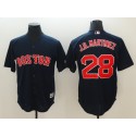 Boston Red Sox #28 J.D. Martinez Navy Cool Base Stitched Jersey