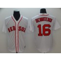 Boston Red Sox #16 Andrew Benintendi Majestic White Cool Base Player Stitched Jersey