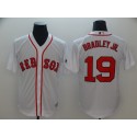 Boston Red Sox #19 Jackie Bradley Jr. Majestic White Cool Base Player Stitched Jersey