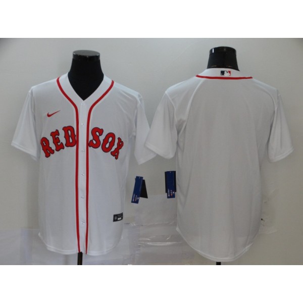 Boston Red Sox White Cool Base Stitched Jersey