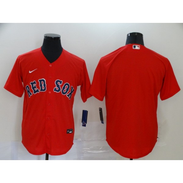 Boston Red Sox Red Cool Base Stitched Jersey