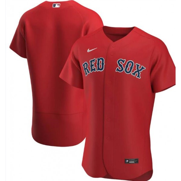 Boston Red Sox Red Flex Base Stitched Jersey