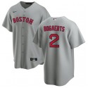 Boston Red Sox #2 Xander Bogaerts Grey Cool Base Stitched Jersey