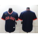 Boston Red Sox Navy Stitched Baseball Jersey