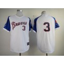 Braves #3 Dale Murphy White 1974 Throwback Stitched Jersey