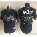Braves #29 John Smoltz Blue New Cool Base Stitched Jersey