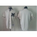 Brewers Blank Cream 1913 Turn Back The Clock Stitched Jersey