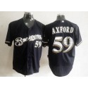 Brewers #59 John Axford Blue Cool Base Stitched Jersey