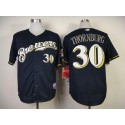 Brewers #30 Tyler Thornburg Blue Cool Base Stitched Jersey