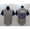 Colorado Rockies #28 Nolan Arenado Grey Stitched Jersey