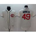 Cubs #49 Jake Arrieta Cream Flexbase Authentic Collection 1929 Turn Back The Clock Stitched Jersey