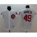 Cubs #49 Jake Arrieta White Fashion Stars Stripes Flexbase Authentic Stitched Jersey
