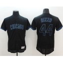 Cubs #44 Anthony Rizzo Black Fashion Flexbase Authentic Collection Stitched Jersey