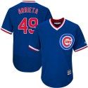Cubs #49 Jake Arrieta Blue Flexbase Authentic Collection Cooperstown Stitched Jersey
