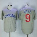 Cubs #9 Javier Baez Grey New Cool Base Stitched Jersey