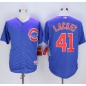 Cubs #41 John Lackey Blue Alternate Cool Base Stitched Jersey