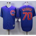 Cubs #70 Joe Maddon Blue New Cool Base Stitched Jersey