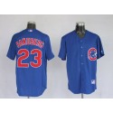 Cubs #23 Ryne Sandberg Stitched Blue Jersey