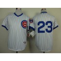 Cubs #23 Ryne Sandberg White 1988 Turn Back The Clock Stitched Jersey