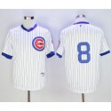 Cubs #8 Andre Dawson White 1988 Turn Back The Clock Stitched Jersey