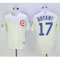 Cubs #17 Kris Bryant Cream 1969 Turn Back The Clock Stitched Jersey