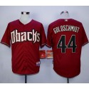 Diamondbacks #44 Paul Goldschmidt Red Cool Base Stitched Jersey