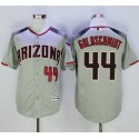 Diamondbacks #44 Paul Goldschmidt Gray Brick New Cool Base Stitched Jersey