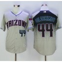 Diamondbacks #44 Paul Goldschmidt Gray Capri New Cool Base Stitched Jersey