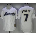 Houston Astros #7 Craig Biggio White Cool Base Stitched Baseball Jersey