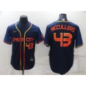 Houston Astros #43 Lance McCullers 2022 Navy City Connect Cool Base Stitched Jersey