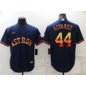 Houston Astros #44 Yordan Alvarez 2022 Navy Cool Base Stitched Jersey