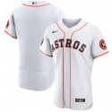Houston Astros Blank White 2022 World Series Flex Base Stitched Baseball Jersey