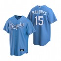 Kansas City Royals Light Blue #15 Patrick Mahomes Stitched Jersey