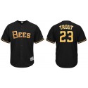 Los Angeles #23 Salt Lake Bees Trout Mike Stitched Jersey