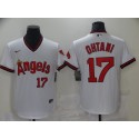Los Angeles Angels #17 Shohei Ohtani White Cool Base Stitched Baseball Jersey