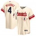 Los Angeles Angels #4 Andrew Velazquez 2022 Cream City Connect Cool Base Stitched Jersey