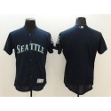 Mariners Blank Navy Blue Flexbase Authentic Collection Stitched Jersey