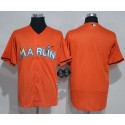 Marlins Blank Orange New Cool Base Stitched Jersey