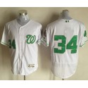 Nationals #34 Bryce Harper White Celtic Flexbase Authentic Collection Stitched Jersey