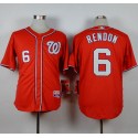 Nationals #6 Anthony Rendon Red Cool Base Stitched Jersey