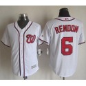 Nationals #6 Anthony Rendon White New Cool Base Stitched Jersey