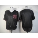 Nationals Blank Black Fashion Stitched Jersey