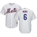 New York Mets #6 Jeff Mcneil White Cool Base Stitched Jersey