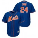 New York Mets #24 Robinson Cano Blue 2019 Cool Base Stitched Jersey