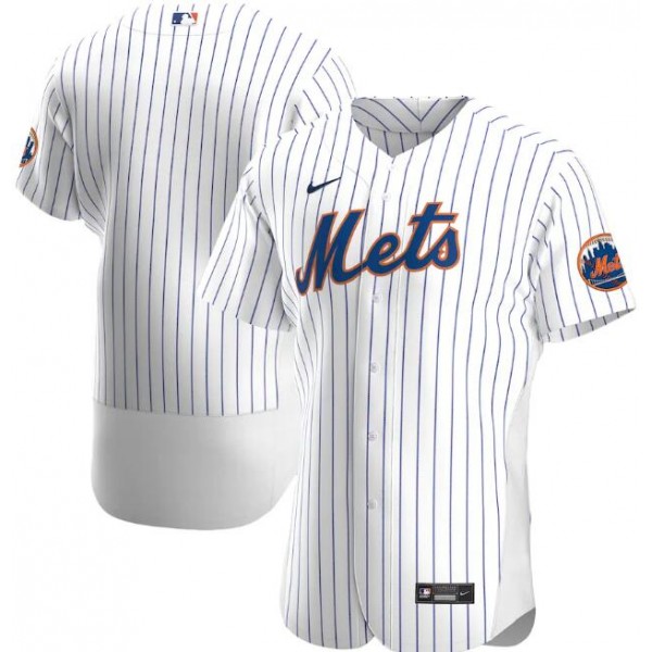 New York Mets White Flex Base Stitched Jersey