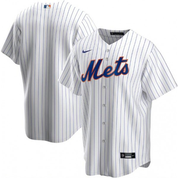 New York Mets White Cool Base Stitched Jersey