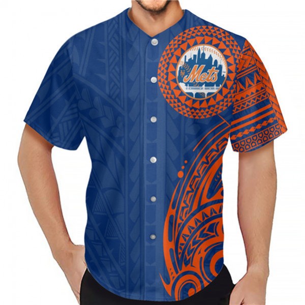 New York Mets Blue Baseball Jersey