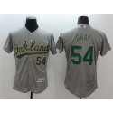 Oakland Athletics #54 Sonny Gray Grey Flex Base Stitched Jersey